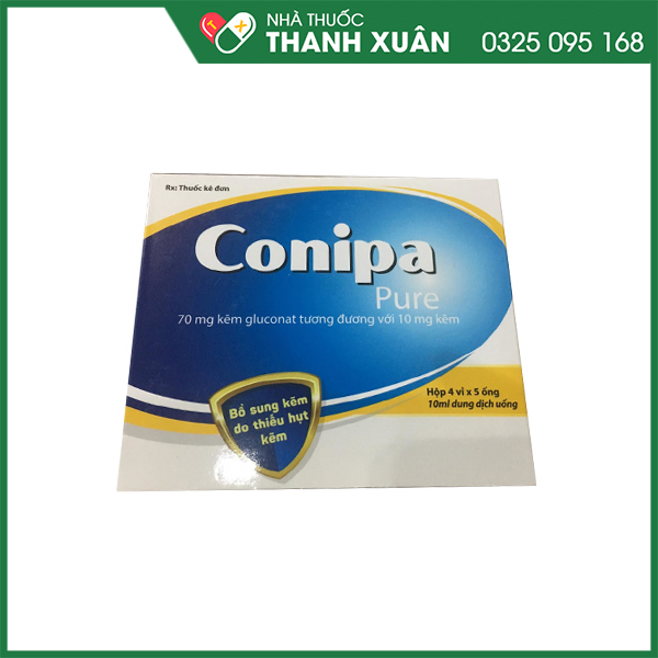 Conipa pure hỗ trợ bổ sung kẽm